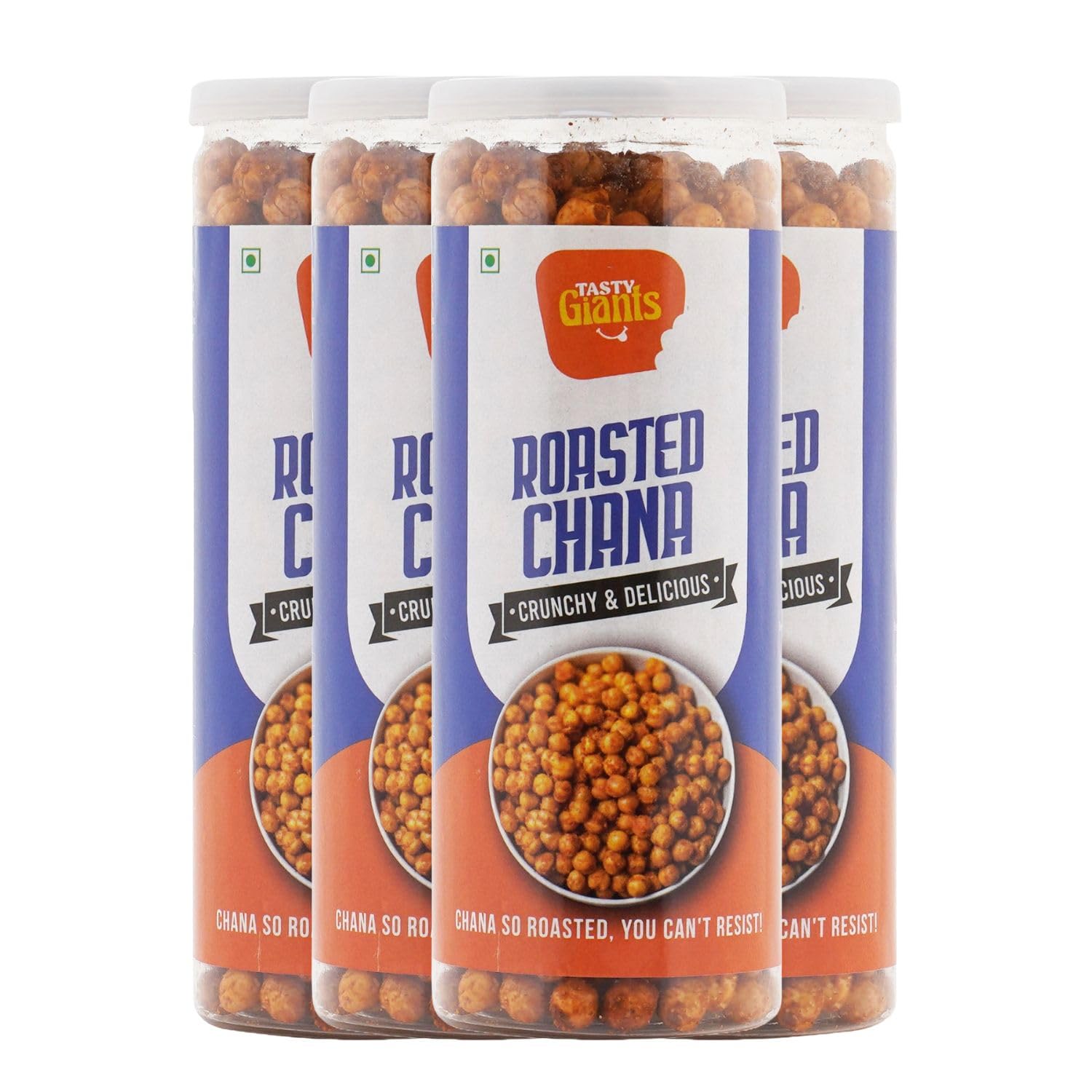 Tasty Giants Roasted Chana 520 grams | Oil Free Snacks | Gluten Free Snacks | Healthy Snacks | Roasted Snacks | Diet Snacks | Protein Snacks | Masala Chana (B0C8ZHSHMX) Amazon Price History, Amazon Price Tracker