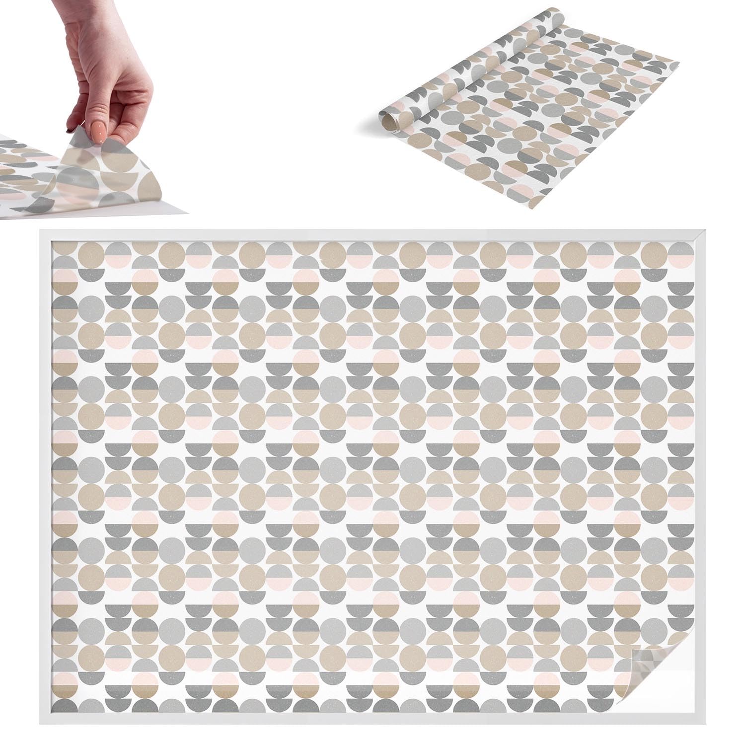 Film pour vitre anti-UV et adhésif décoratif en PVC pour fenêtre de chambre et bureau