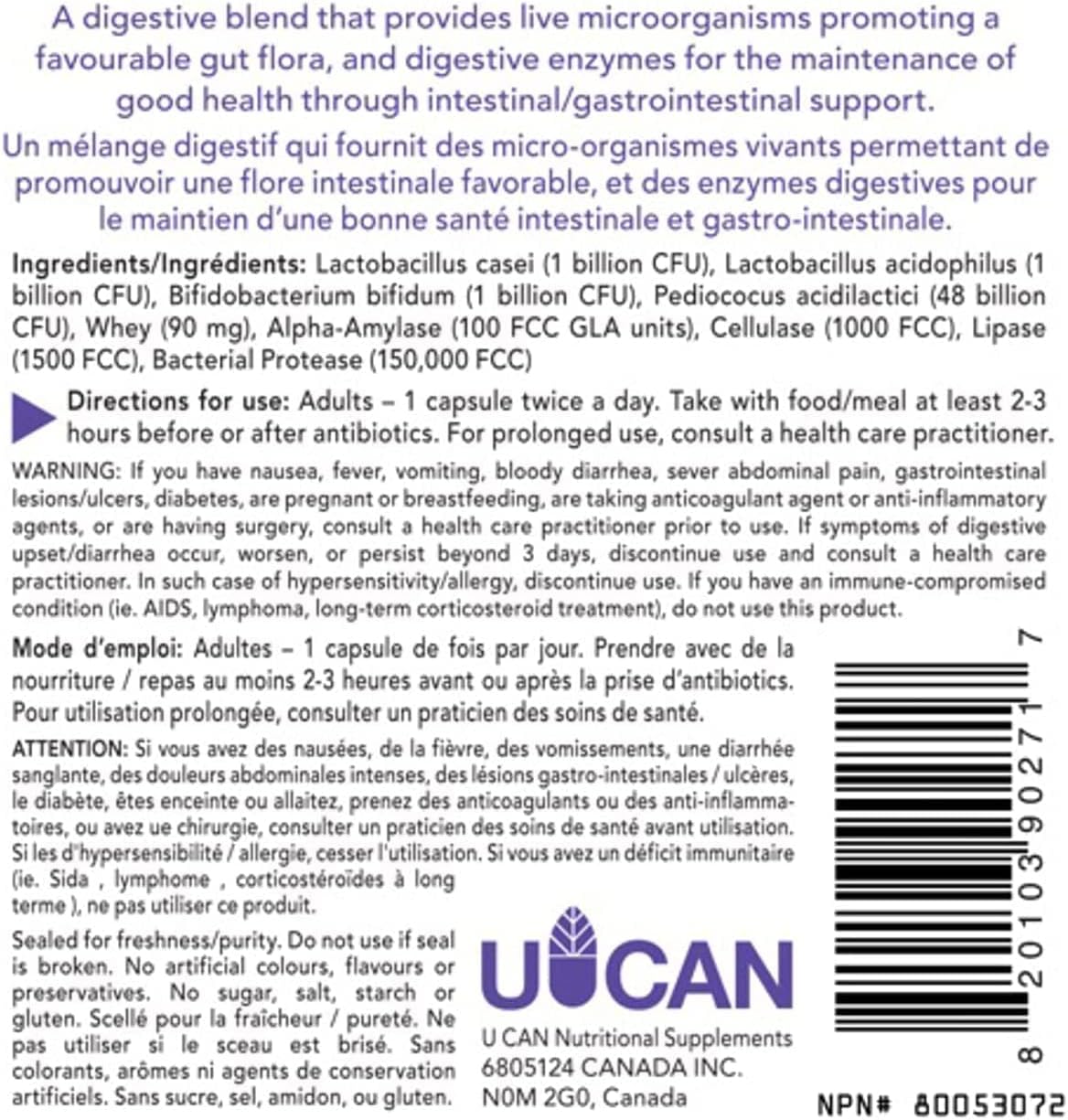 Silver Lining Pre & Probiotics + Digestive Enzymes | 50 Billion CFU/Active Cells | Digestive & Immune Function Support, Reduces Bloating | Shelf-Stable Formula | 120 Count (Pack of 1)