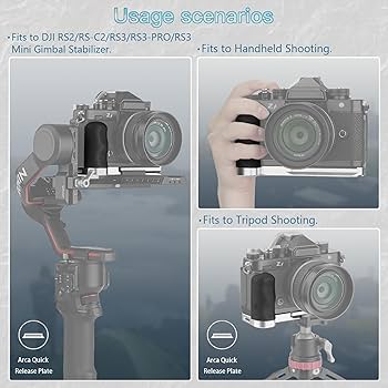 Amazon | Haoge ZF ハンドグリップ Nikon Z FCamera L字型