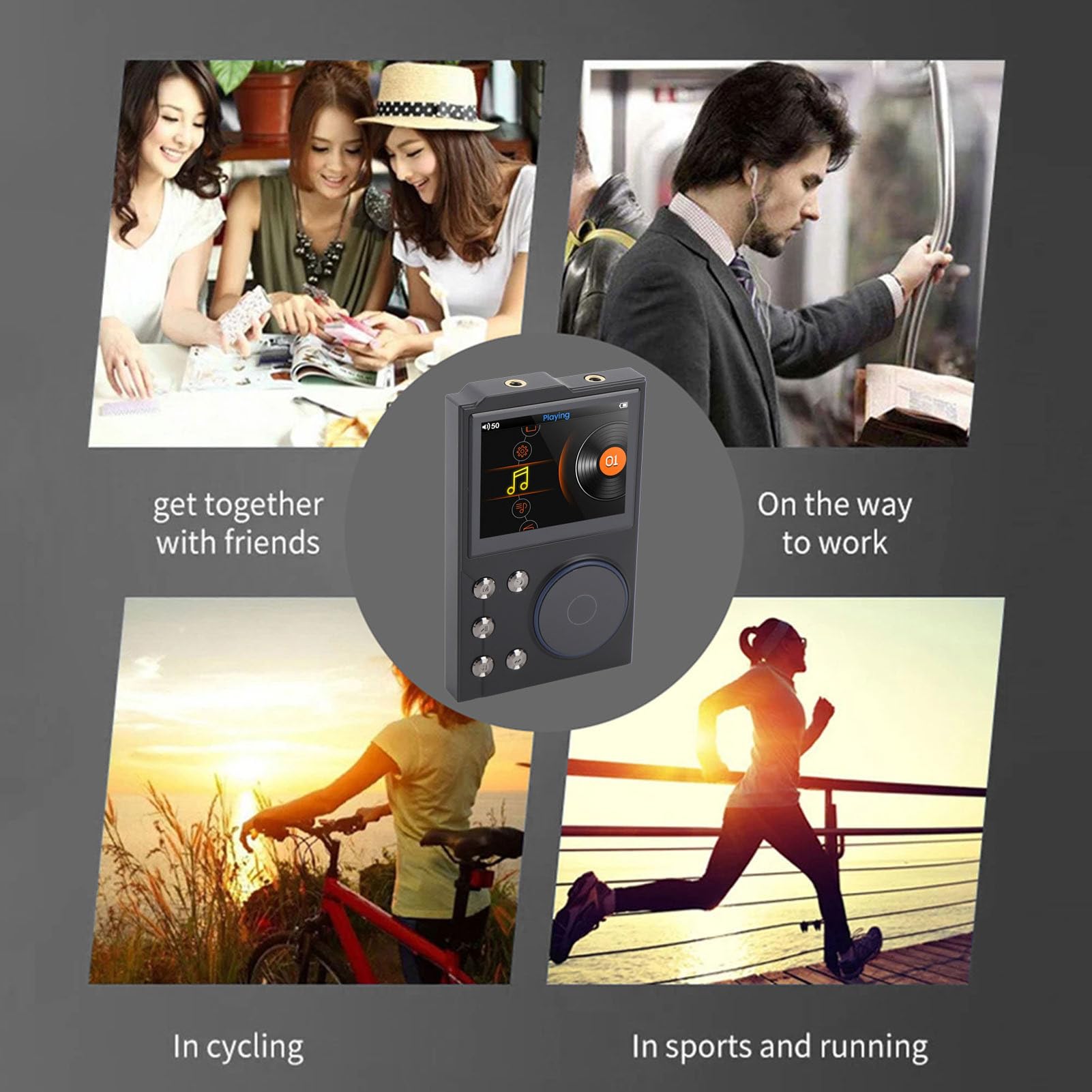 HiFi MP3 Player, 5.3 Lossless DSD FLAC Player, Ireland - View #3