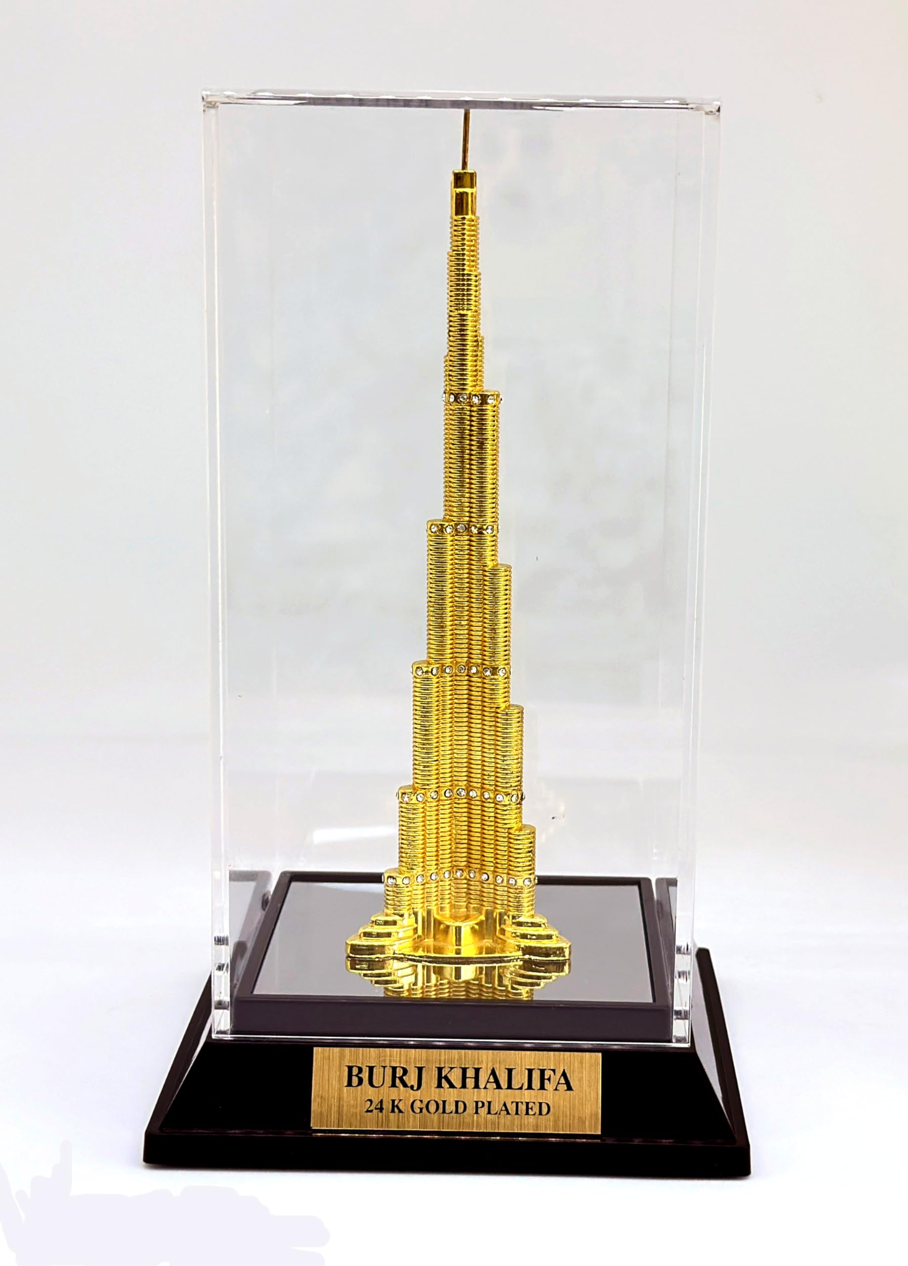 Crystal Temptation Burj Khalifa 7-Inch Long 24K Gold colour Plated