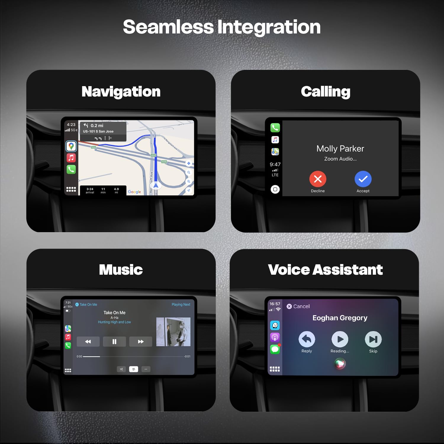 Amkette Drive S1 2 in 1 wireless carplay adapter & android auto wireless adapter | WiFi 6 Low-Latency | BT5.4 Fast Pairing | Converts Wired to Wireless | USB-A & USB-C | Supports OEM Steering Controls — Amazon image 8