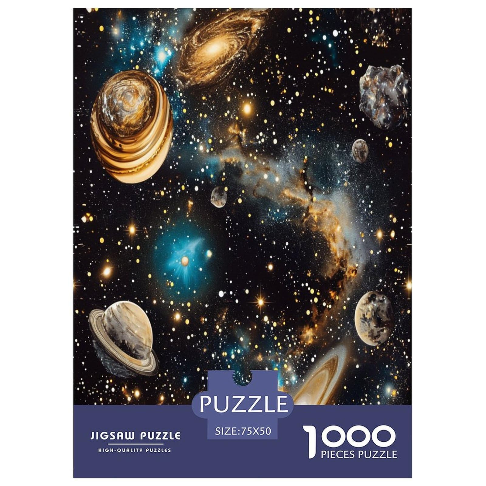 Large 28x20 Inch Jigsaw Puzzle Space Galaxy 1000 Piece Jigsaw Puzzle ...