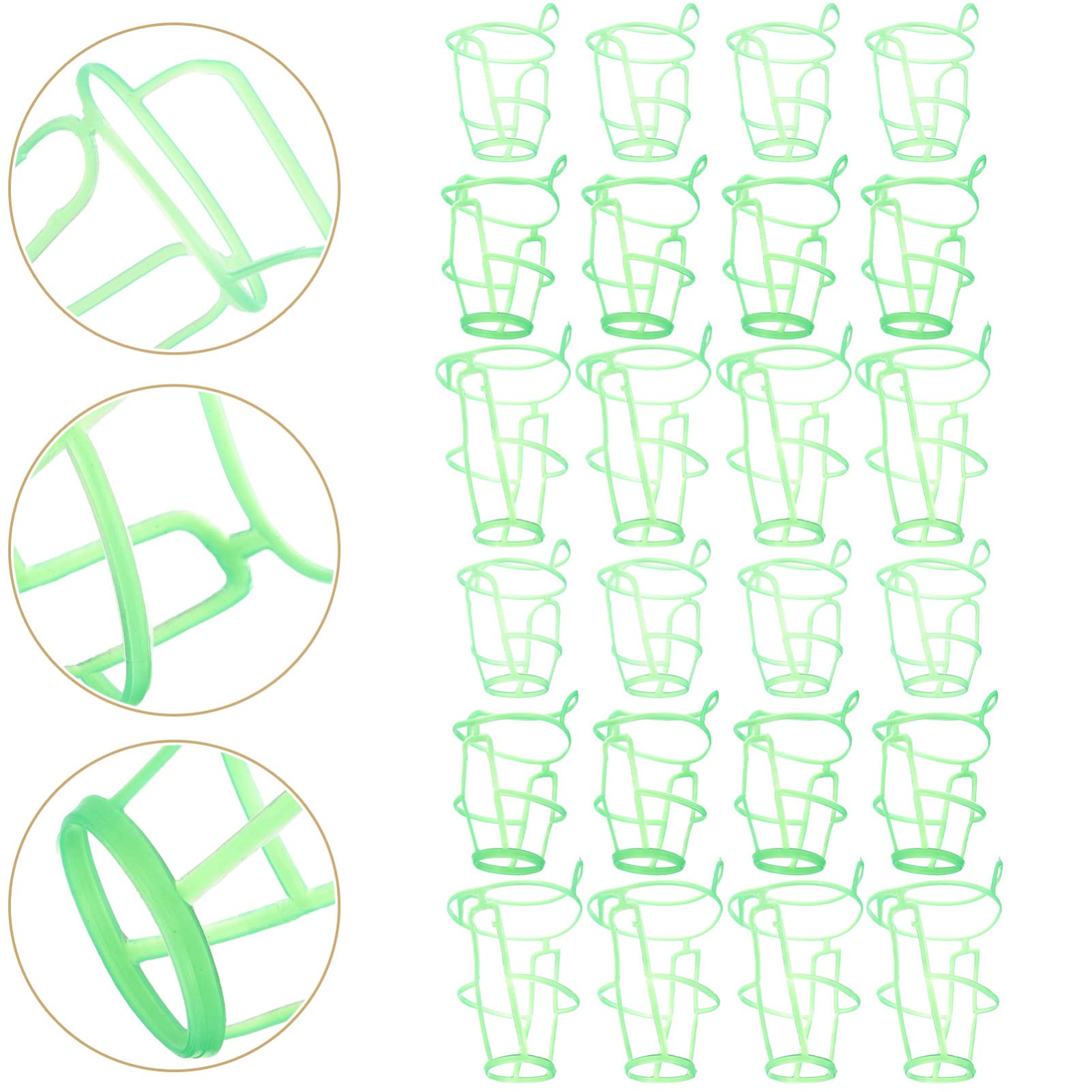 Healvian Porte Bouteille Pour Perfusion 108 Pcs Filet Suspendu Pour De Perfusion Manchons De De Perfusion Porte- De Perfusion Couvercles De De Perfusion Réutilisables De Filet Bouteille