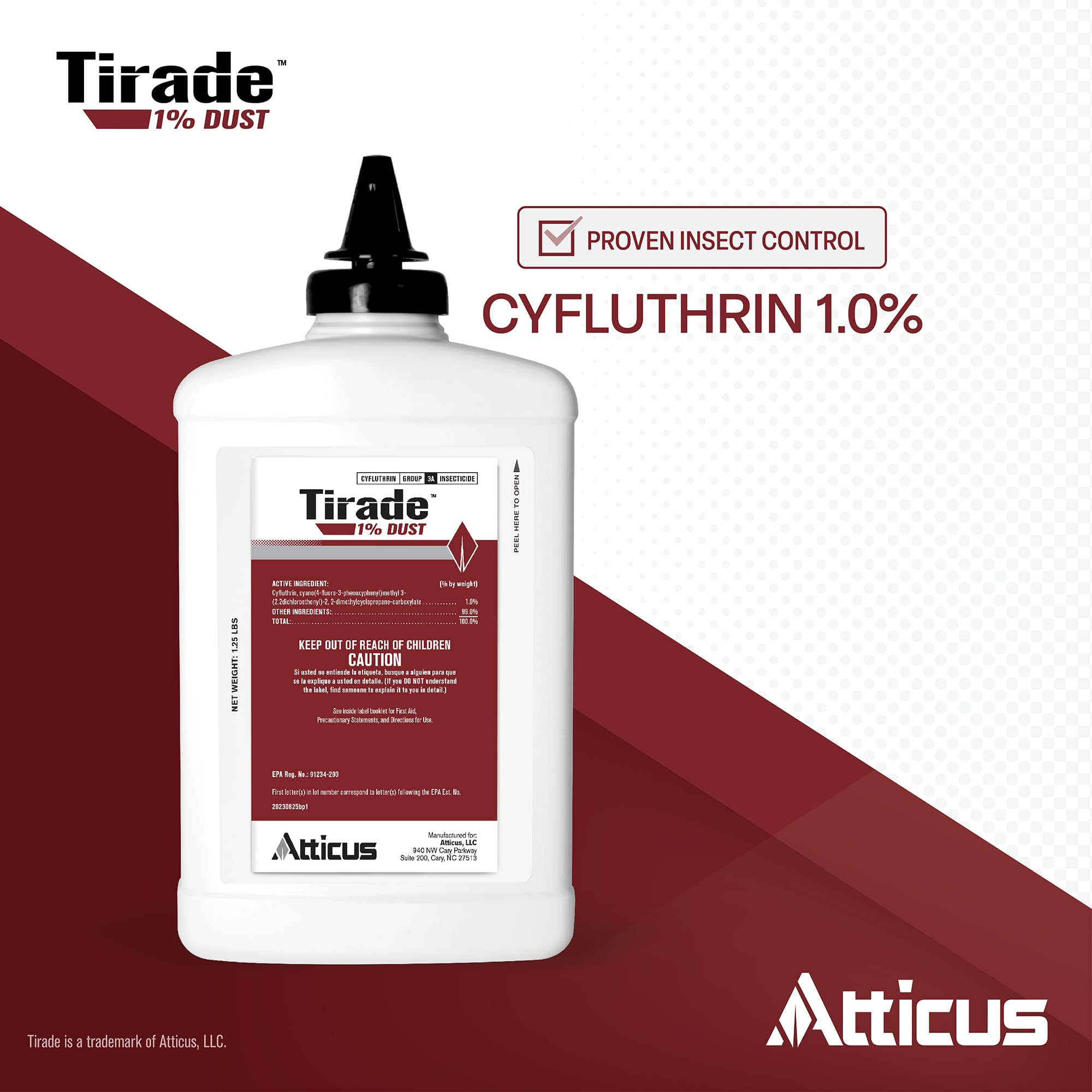 Atticus Tirade Dust Insecticide - Pest Control -2 Atticus Tirade Dust Insecticide - Pest Control -2