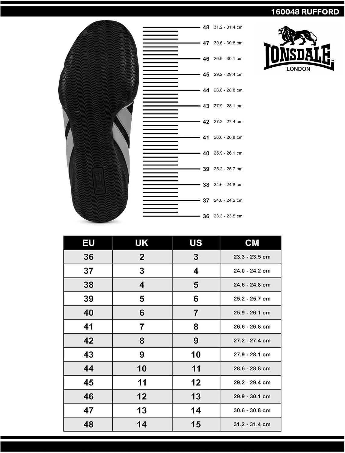 Lonsdale Unisex-Adult Rufford