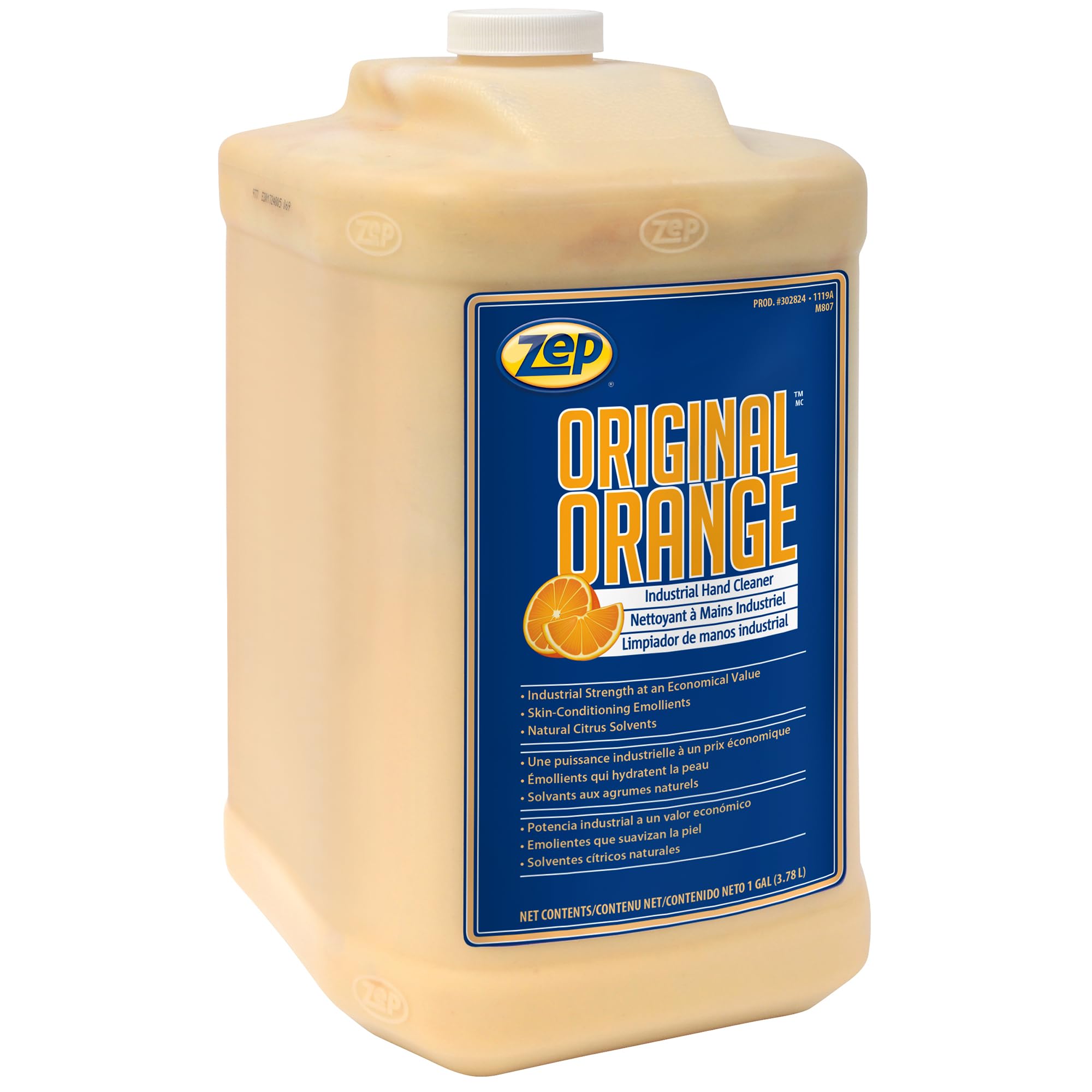 Amazon.com: Zep Original Orange Hand Cleaner 1 Gallon 99124 (Case
