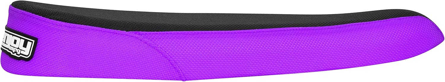 Enjoy Mfg USA-Made Seat Cover - Compatible with Super73 '2-Up' S1, S2, R & RX eBike #367 (Purple Sides - Black Top)