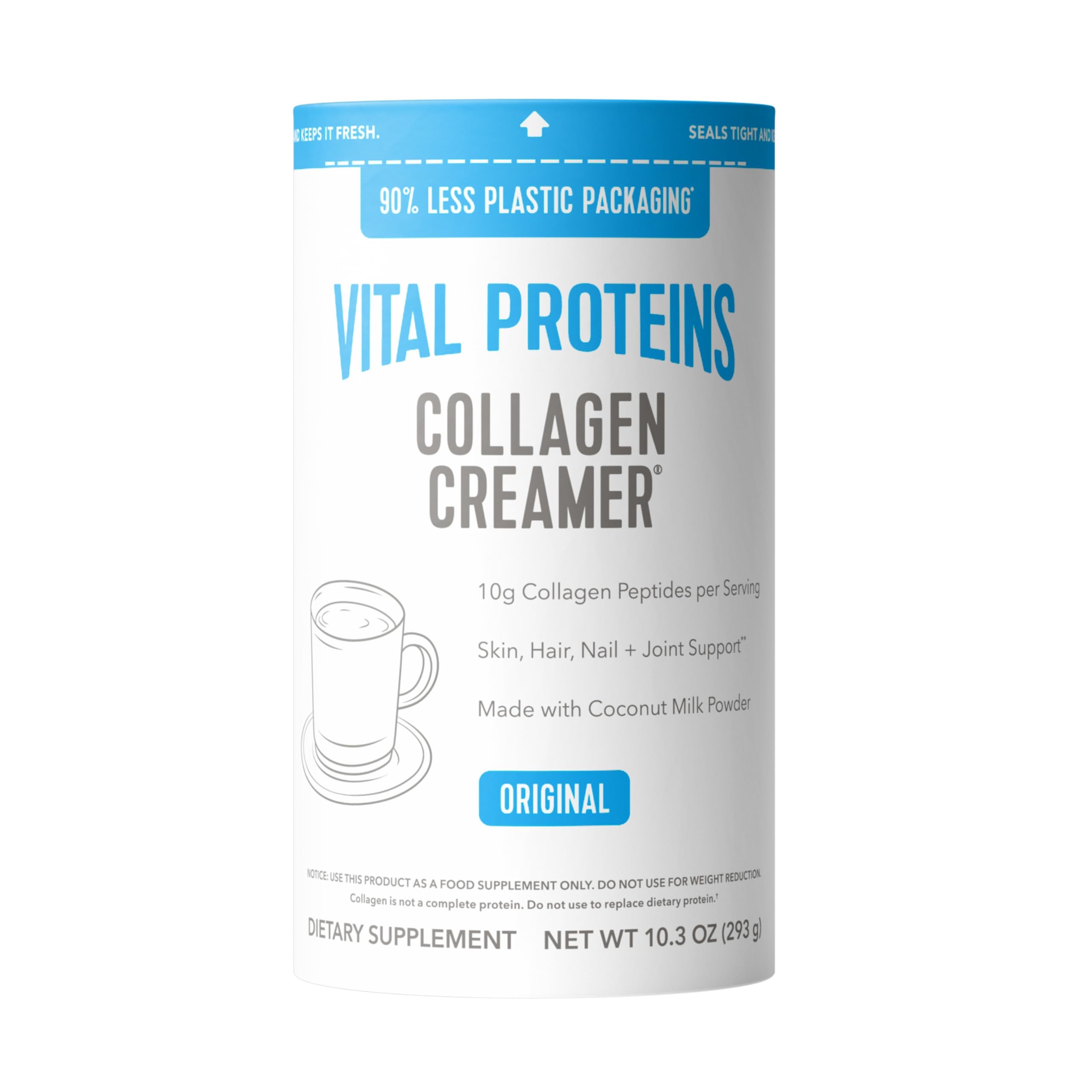 Vital Proteins Collagen Peptides Powder, Vanilla, 10.6oz — Amazon image 10