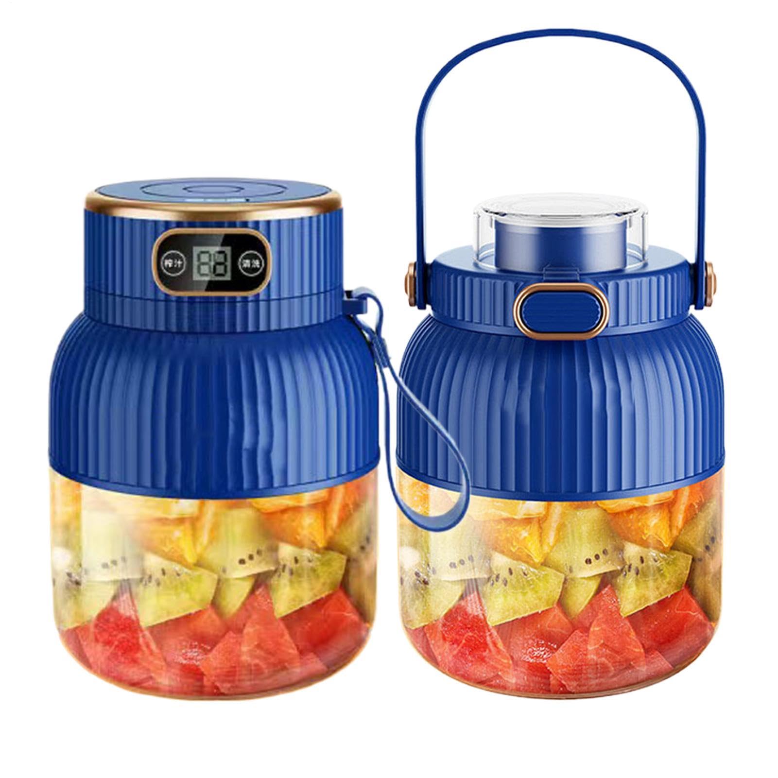 Licuadora portátil para batidos, taza exprimidora portátil Recargable por | Procesador de alimentos Licuadora, batidos, batidos, bebidas portátiles compactos de cocin