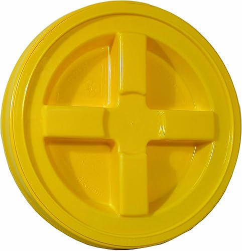 GAMMA2 Tapa Gamma Seal  Tapas para contenedores de almacenamiento de alimentos para mascotas, se adapta a cubos de 3,5, 5, 6 y 7 galones, color