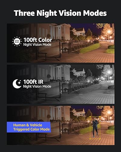 Miniatura 4 de ANNKE C1200 Cámara IP PoE de seguridad de 12MP al aire libre, cámara domo de vigilancia gran angular de 134 con IA inteligente, visión nocturna a