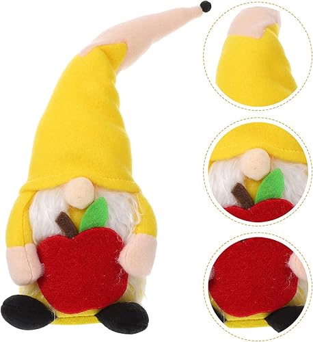 Miniatura 4 de NUOBESTY Adorno de muñeca, muñeco sin rostro de gnomo con tapa de lápiz, adorno para el hogar, muñeca para el hogar y el escritorio del aula