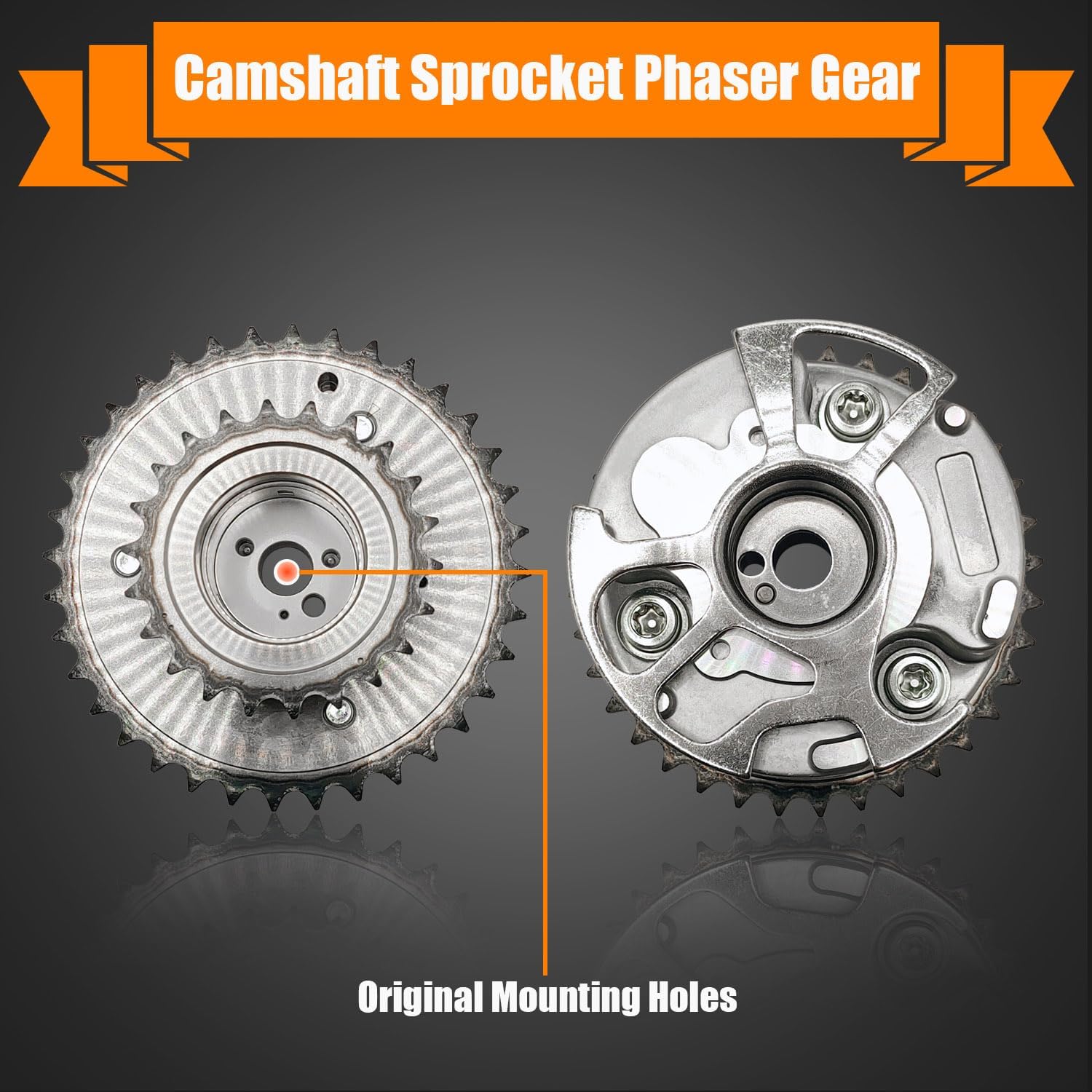 Engine Intake & Exhaust Variable Timing Sprocket Camshaft Gear Compatible with Toyota Tacoma 2005-2015, Tundra 2005-2011, 4Runner 2003-2009, FJ Cruiser 2007-2010, 4.0L,OE# 130500P010,916-623