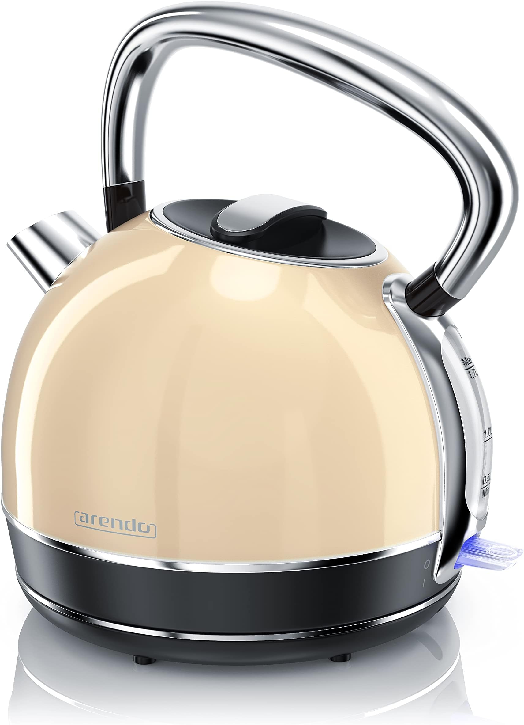 Bouilloire électrique MPM MCZ-86 – 1,7L – 2200W – Rétro-éclairée