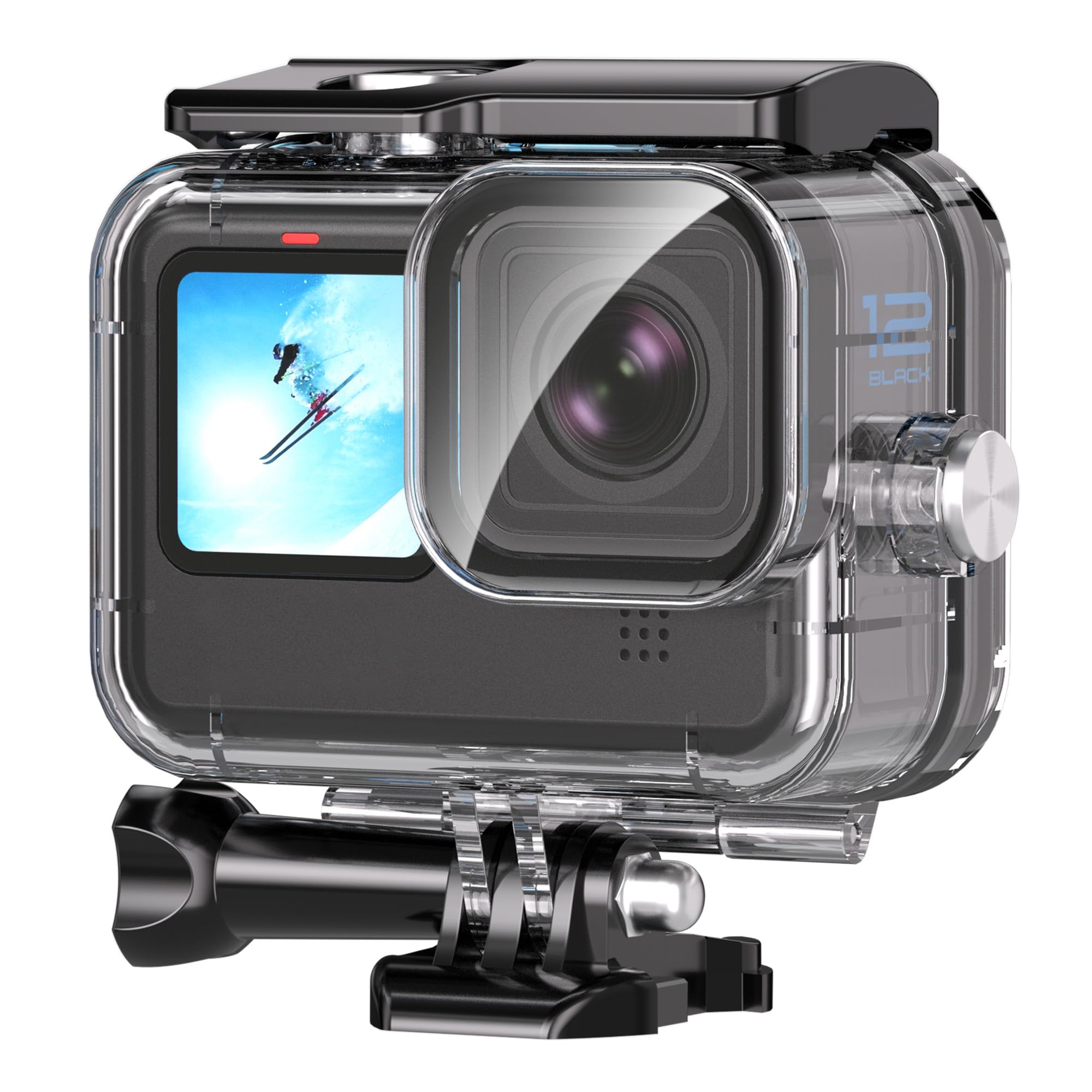 Waterproof Case for GoPro Hero 13 12 11 10 9 Black, 230FT/70M Underwater Diving Housing Protective Case Action Camera Accessories