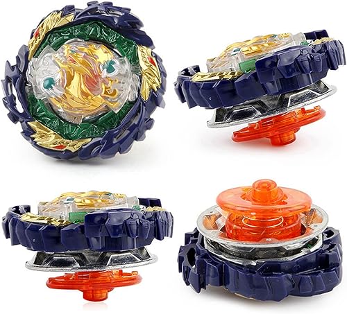 Miniatura 125 de Metal Fusion Games Blade Toy Set Sparking Launcher Grip Bey Battling Top Burst Booster B-122 Starter Geist Fafnir.8'.Ab Left Right Launcher