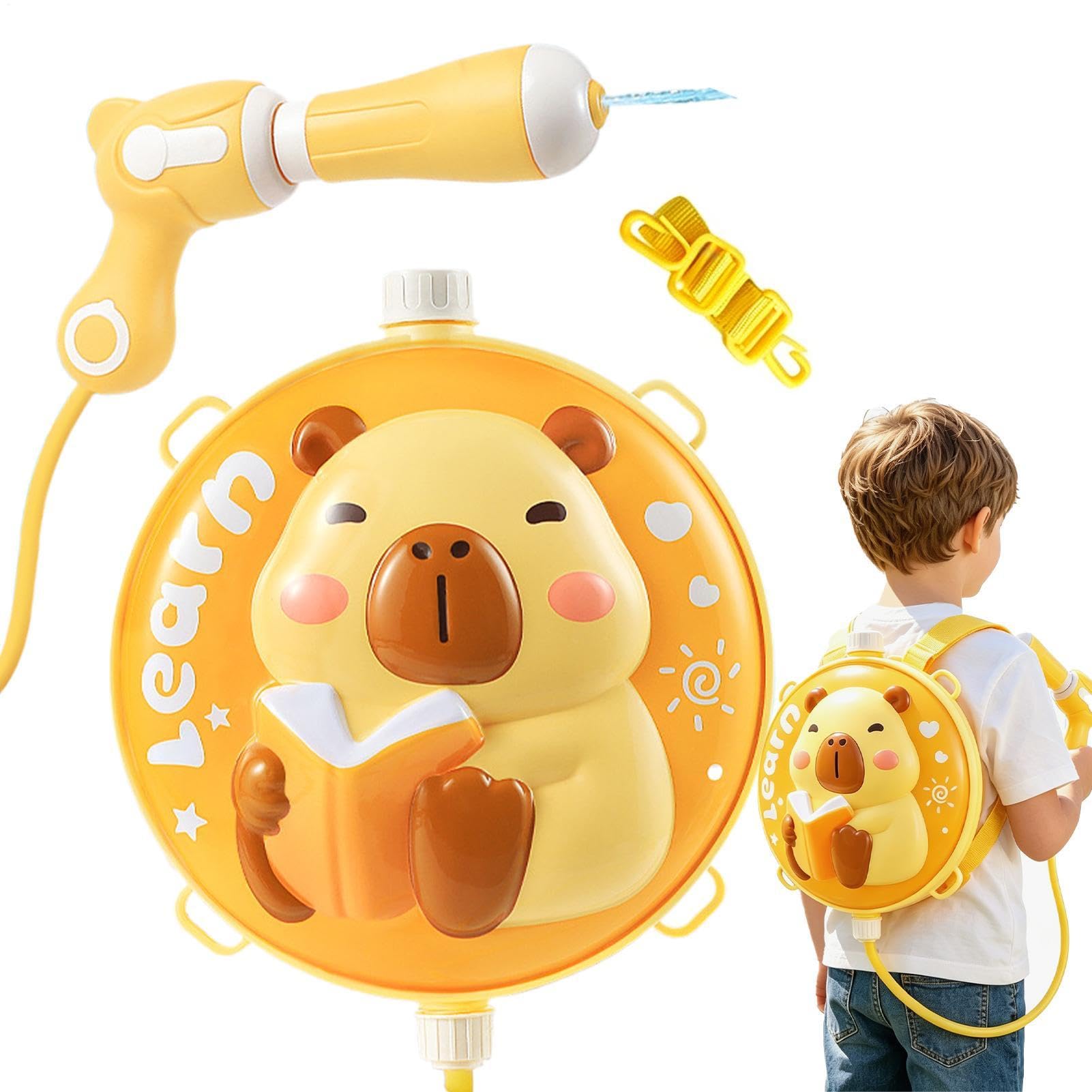 Mochila Pistola De Agua Con Lanzador De Extracción – Capacidad Generosa Y Diseño Ergonómico, Ideal Para Batallas En Playa, Piscina, Jardín Y Parque
