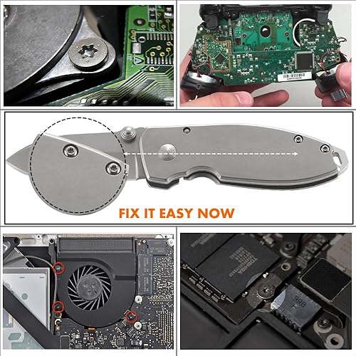 Miniatura 5 de TECKMAN T5 - Juego de destornilladores