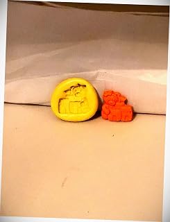 Chocolate Molds Bear With Sand Castle Silicone Push Mold B55 Cake Chocolate Resin Clay Craft Candy Cookie Candy Molds Silicone