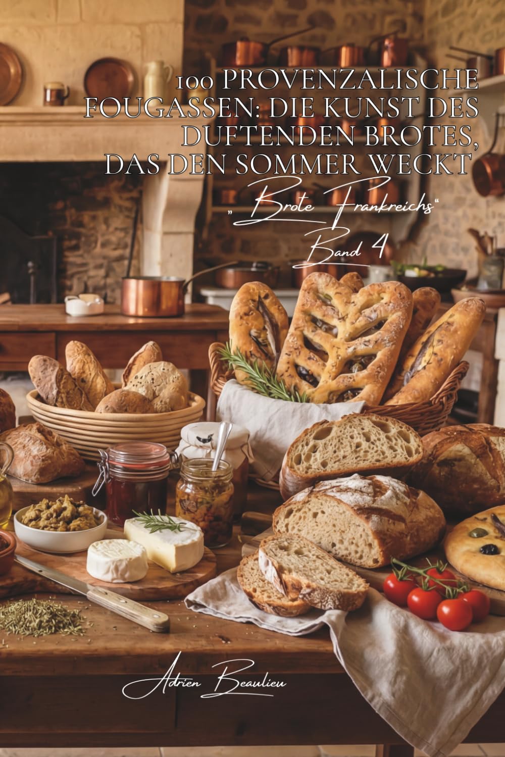 100 provenzalische Fougassen: Die Kunst des duftenden Brotes, das den Sommer weckt: Oliven, Kräuter, Tomaten... wenn Brot zur mediterranen Landschaft ... - Unterserie „Brote Frankreichs“ (8 Bücher))