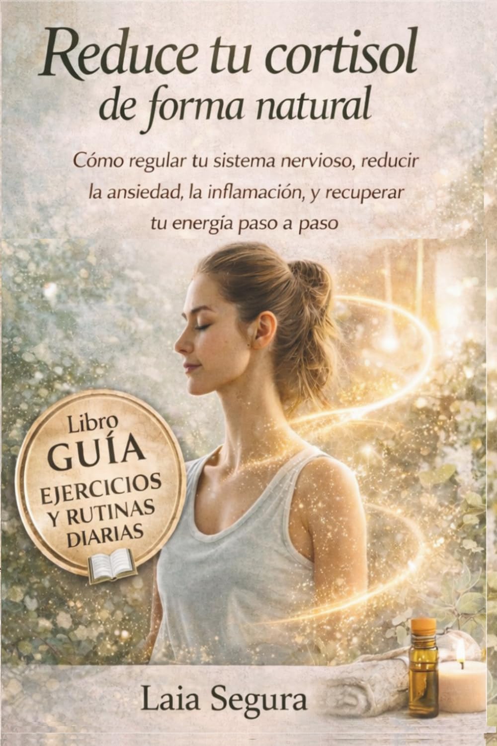 Reduce tu cortisol de forma natural: Cómo regular tu sistema nervioso, reducir la ansiedad, la inflamación y recuperar tu energía paso a paso.