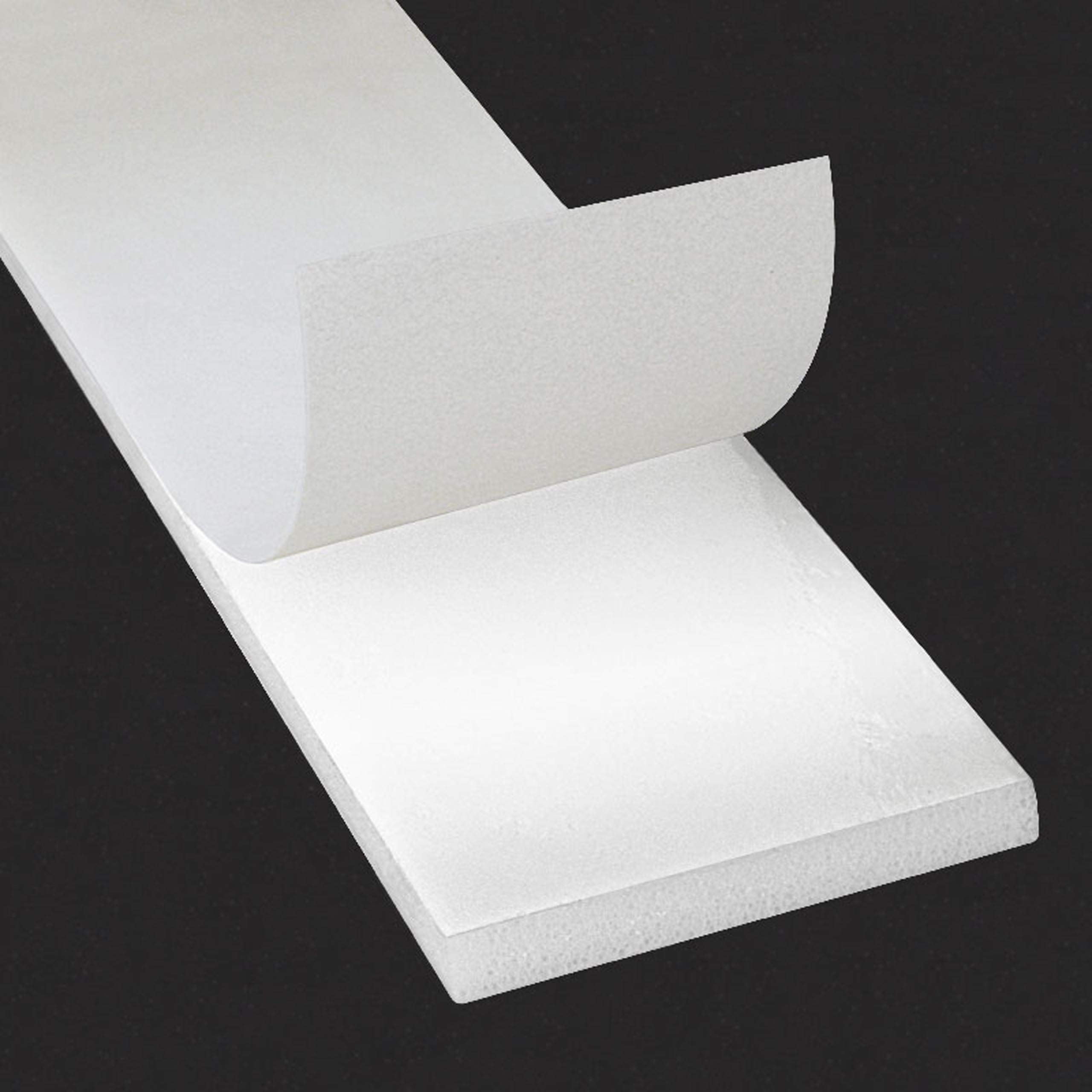 Klebeshop24 Montageklebeband doppelseitig 38 mm x 33 m auf Rolle | stark klebend, 2 mm dick, weiß