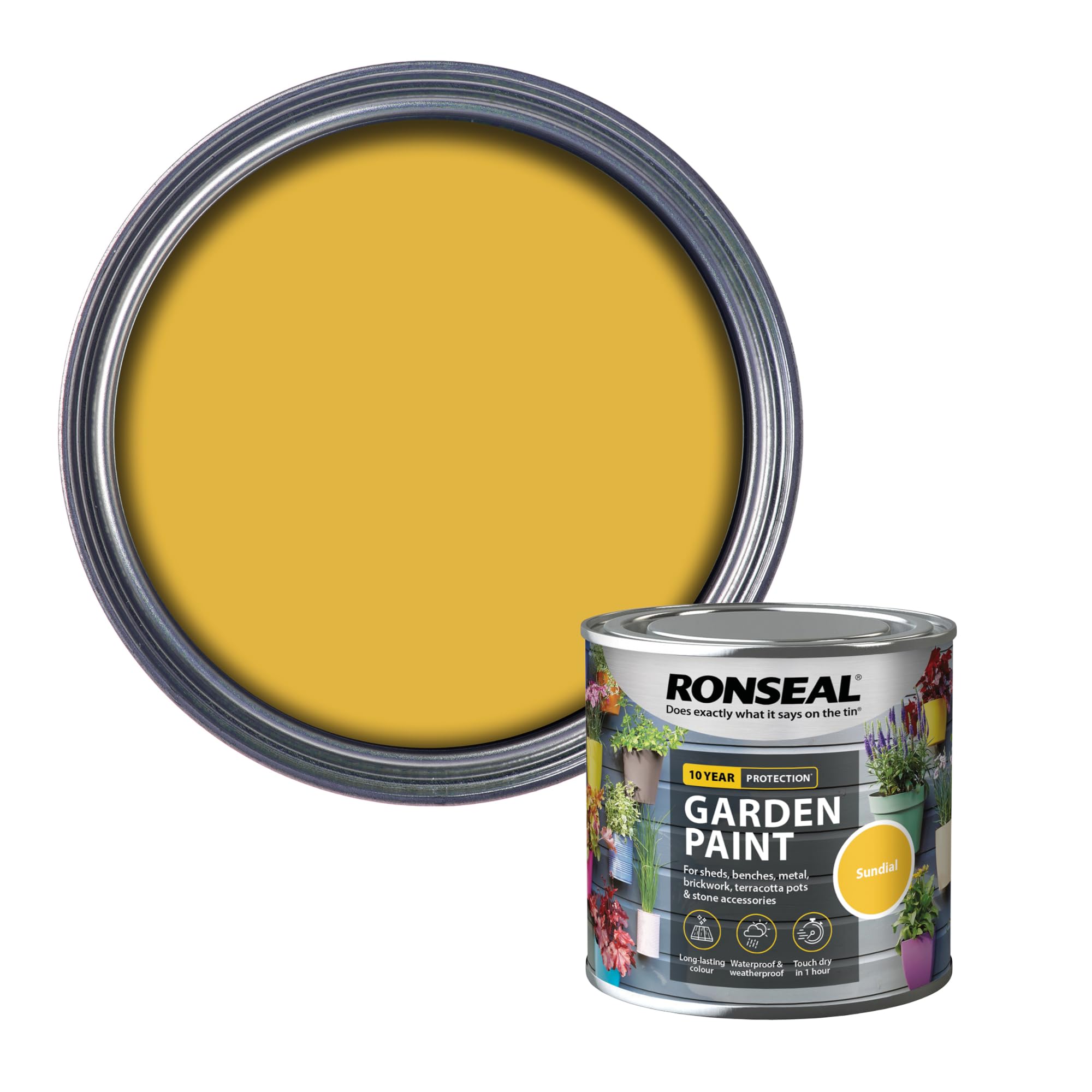 Pintura Ronseal RSLGPS250 250 ml Garden - reloj de sol