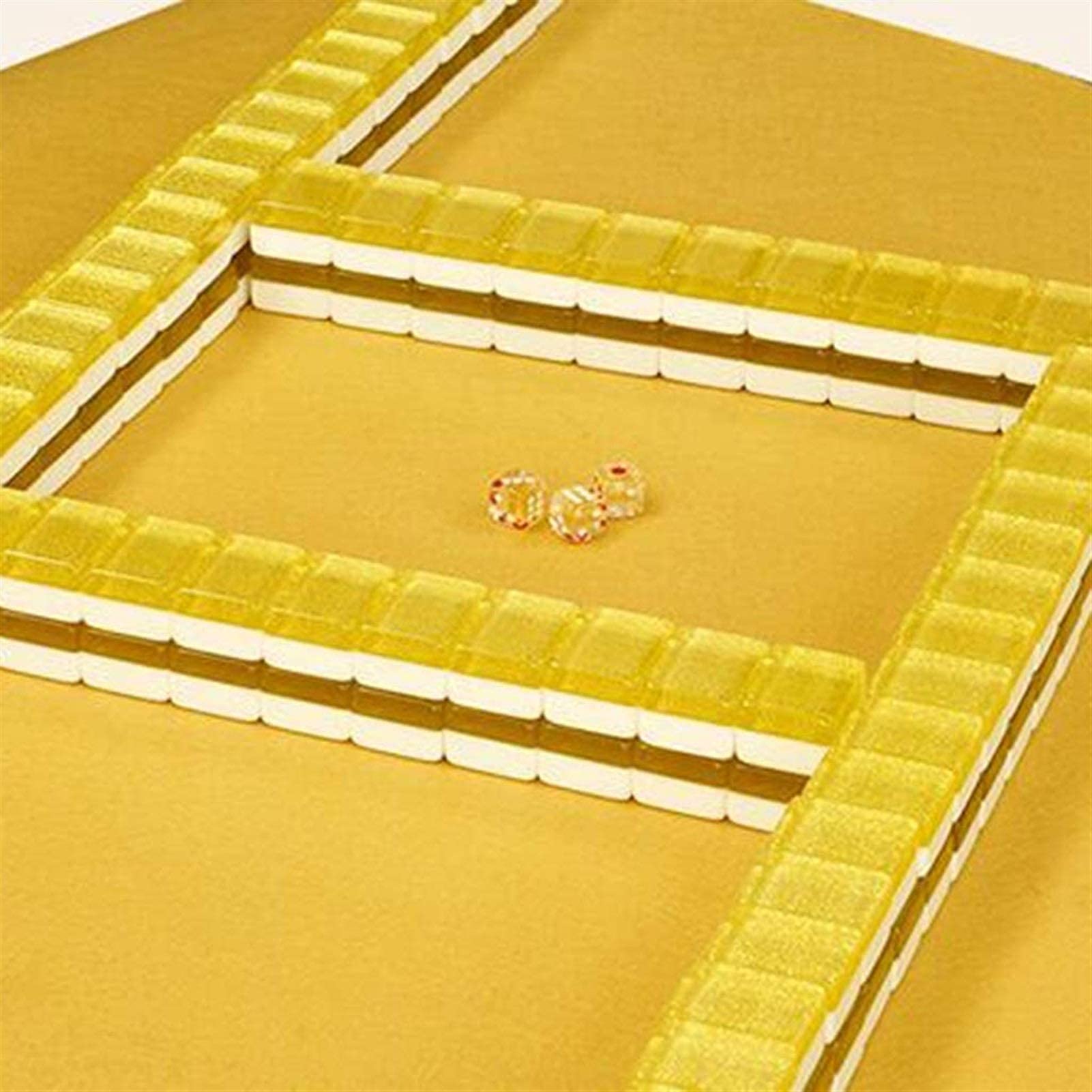Générique Ensembles de Mahjong 64 tuiles, Blocs de Ensembles de Mahjong | Ensembles de Mahjong de 64 tuiles avec motif de drapeau,Jeux de société
