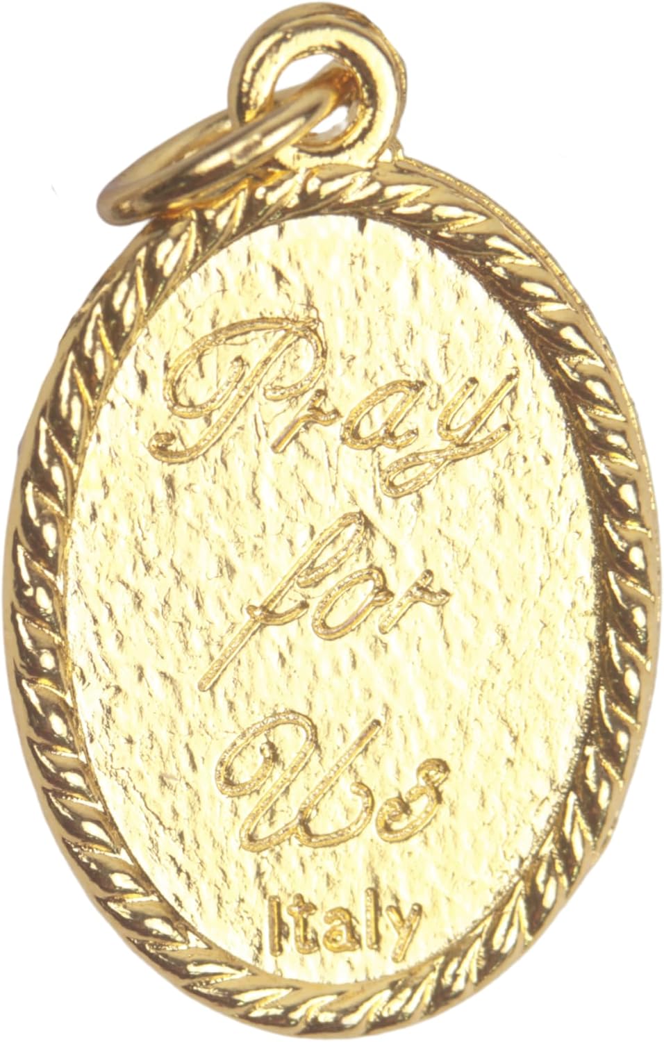 Needzo Carlo Acutis Gold Tone Medals, Double Sided Pendant, Catholic Patron Saint of the Internet, ¾ Inches - Image 2