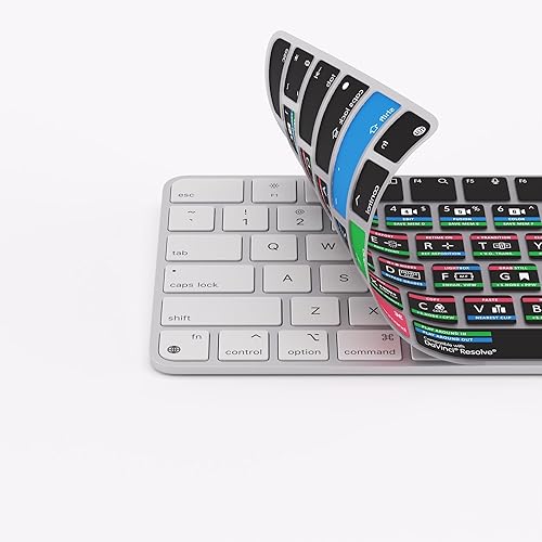 Miniatura 2 de Funda de teclado de acceso directo compatible con Davinci Resolve para teclado mágico consin TouchID (solo no numérico)