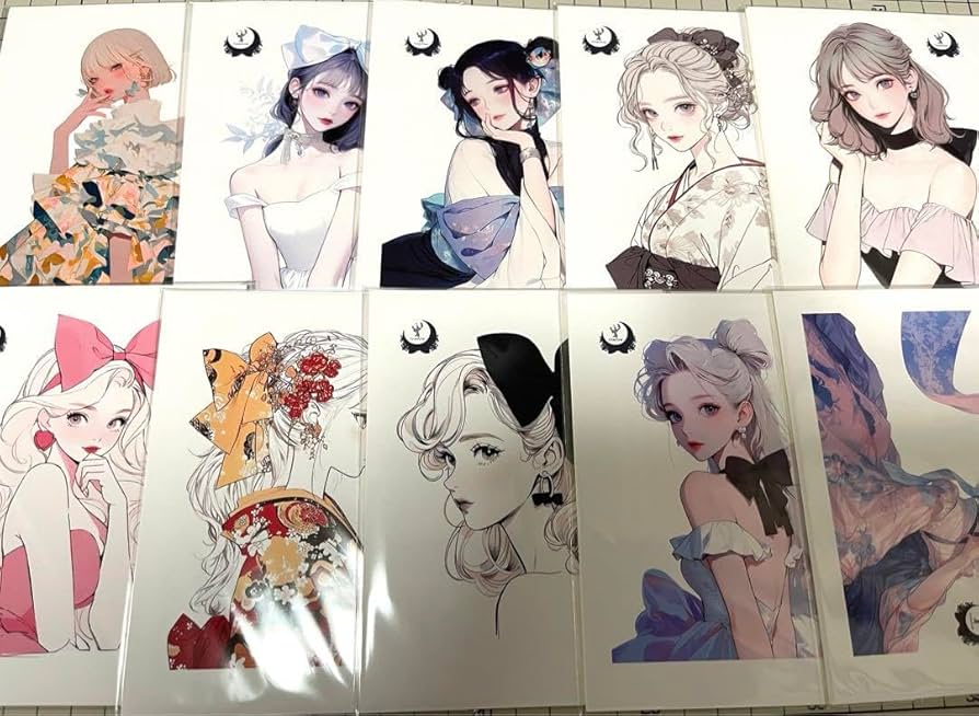 バラ売り可　ジナさん　人物ステッカー　女の子ステッカー　各100円 Amazon | teatea様 人物ステッカー 女の子ステッカー | シール