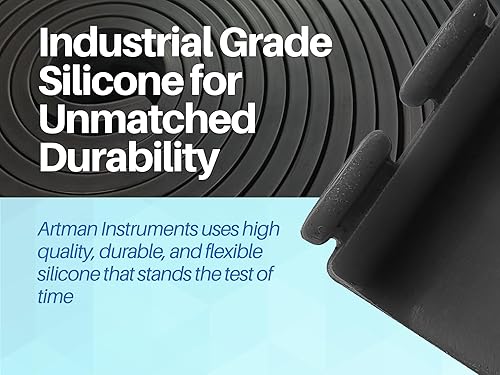 Vista 10 de ARTMAN INSTRUMENTS Tiras de silicona de repuesto, paquete de 3, tiras azules autoclavables para casetes de instrumentos dentales de todos