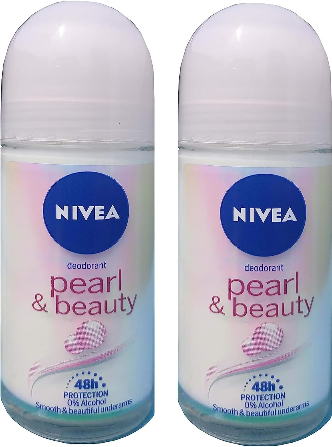 Pearl Beauty Roll On for Women, 50ml (Pack of 2)