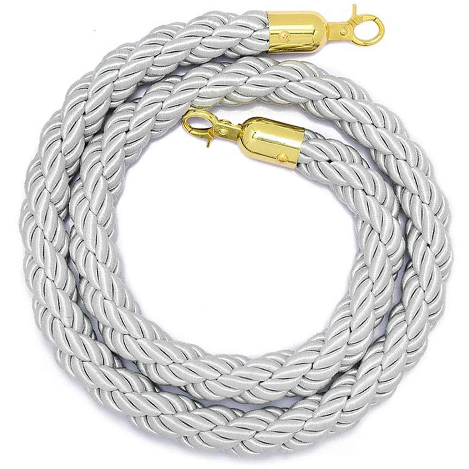 KLGFBDC Multicolor 1M-2M Twisted Hemp Rope with Stanchion - Crowd Control Barrier Versatile Queue for Events Festivals and Outdoor Gatherings