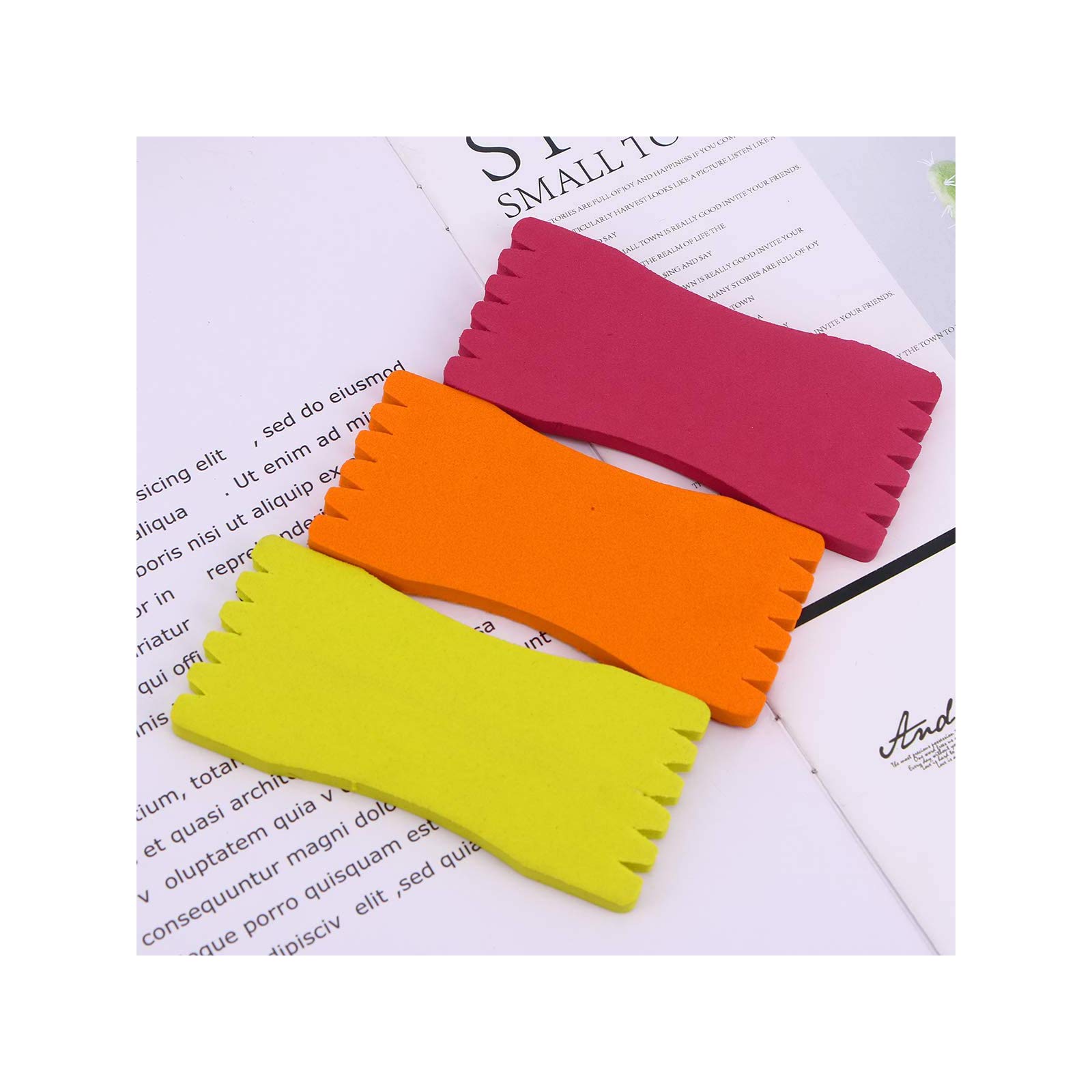 Lot De 40 Planches à Lignes En Mousse Colorée – Légères, 4 Fentes Par Extrémité, Pour Ranger Hameçons Et Fils