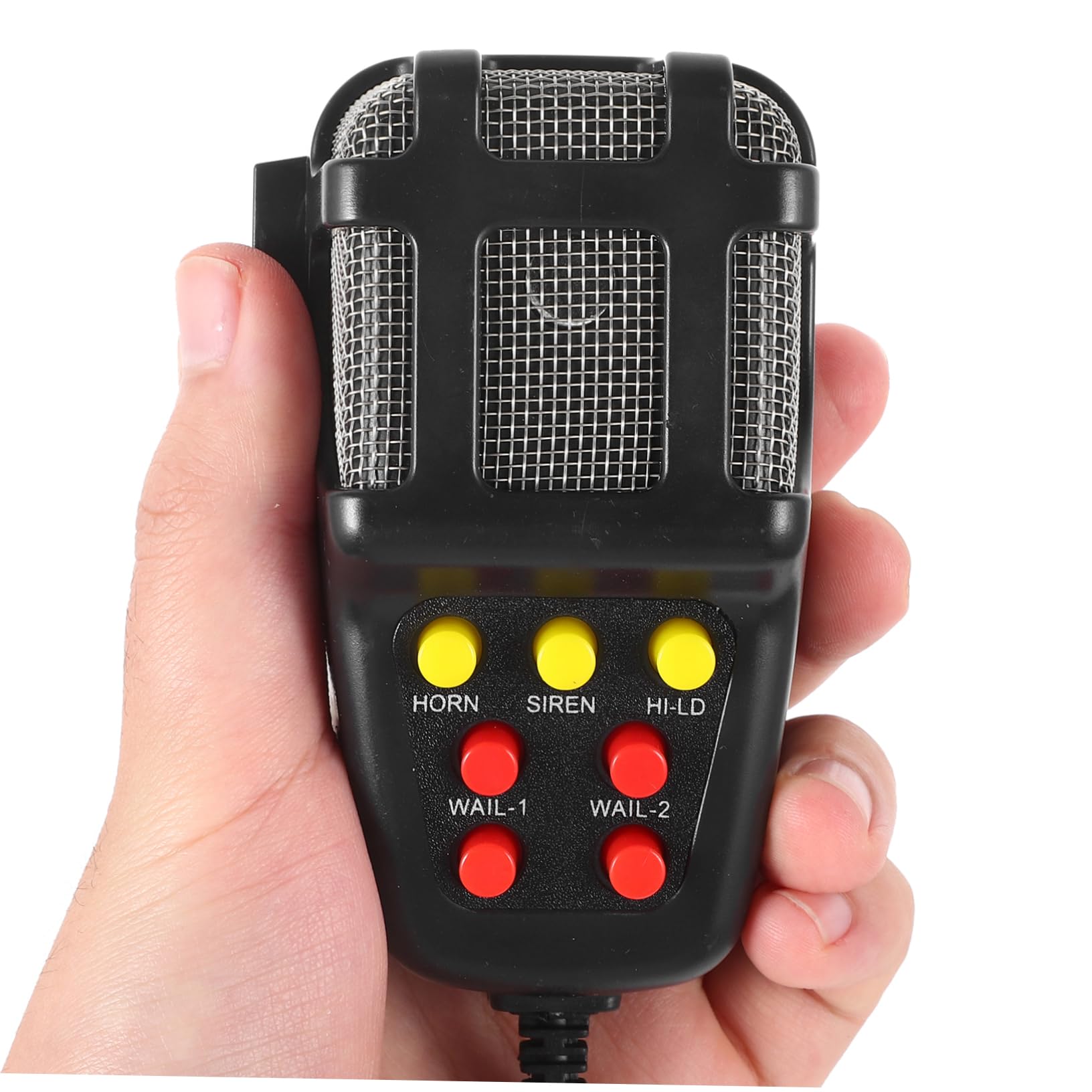 Clacson per Auto e Camion 12v Nero in Plastico Allarme Personalizzabile e Lunga Durata, Sirena Wireless Potente per Sicurezza Veicolare