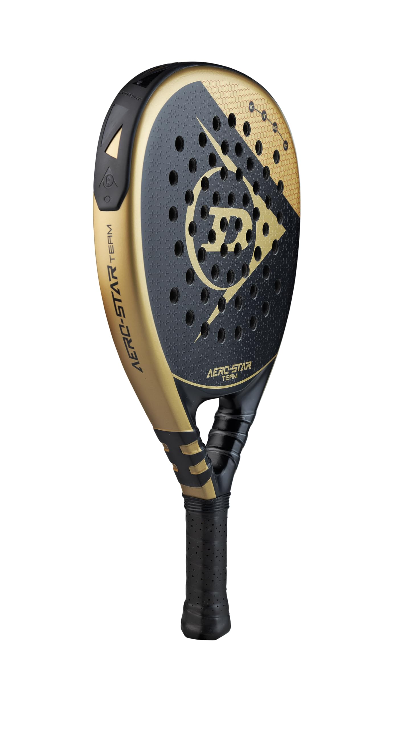 Dunlop Padelbat Aero-Star Team Gold : Amazon.co.uk: Sports & Outdoors