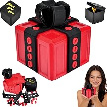 Prank Puzzle Gift Box with Hidden Surprise, Funny Screw Unlock Gag Box | 3D Printed Trick Present Box for Adults, Novelty Birthday Christmas Halloween Joke Gift