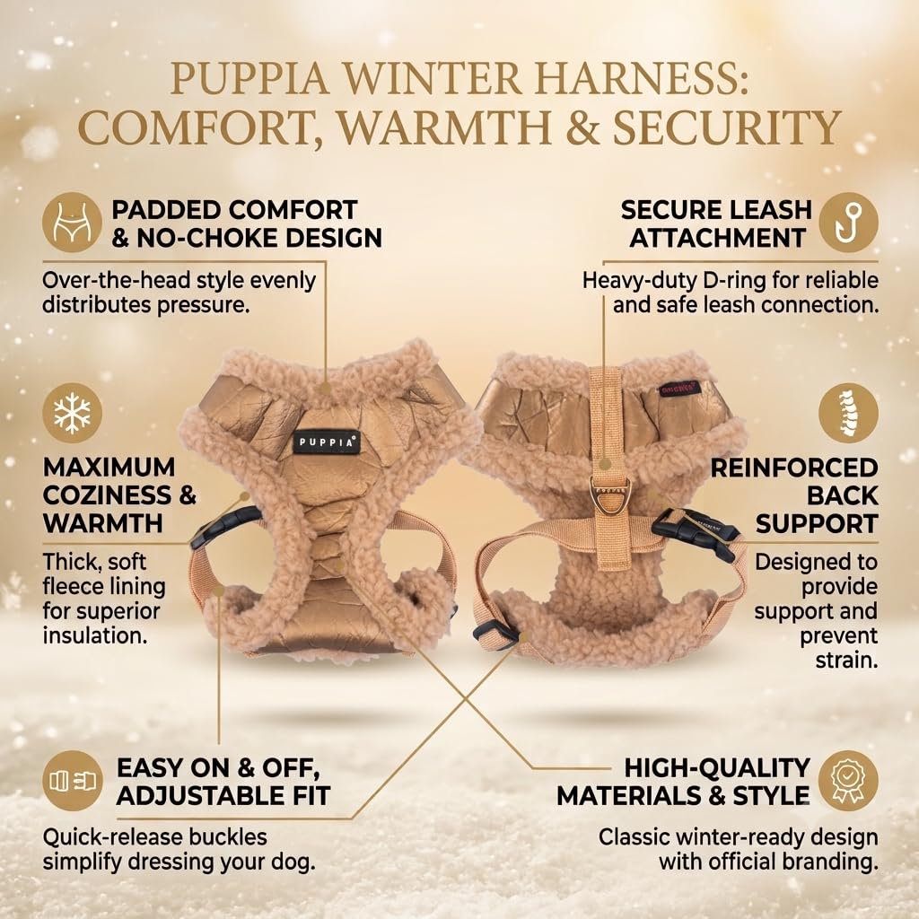 WINTERSTRIDE Harness A Beige XL Hundegeschirr