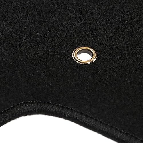 Miniatura 6 de IKON MOTORSPRTS - Tapetes de suelo de ajuste personalizado compatibles con Jeep CompassPatriot 2007-2016, protector de forro de nailon negro