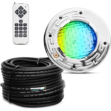 6 in 1 Light Up Super Spa Lights for Inground Pools