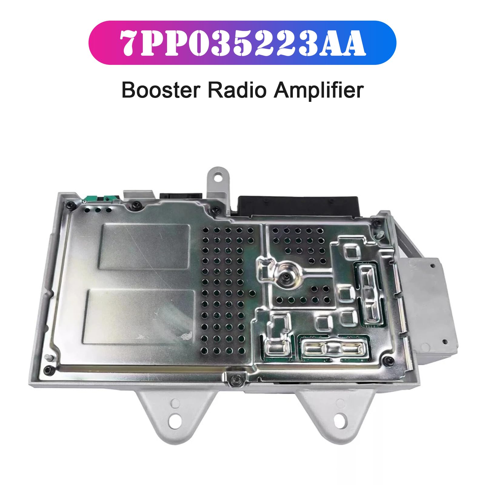 Amplificateur de Radio Booster 7PP035223AA pour Porsche 911 2009-2016 pour Boxster Cayenne Cayman Macan Panamera, Remplacement 7PP-035-223-AA 7PP035223F 7PP035223K 7PP035223P