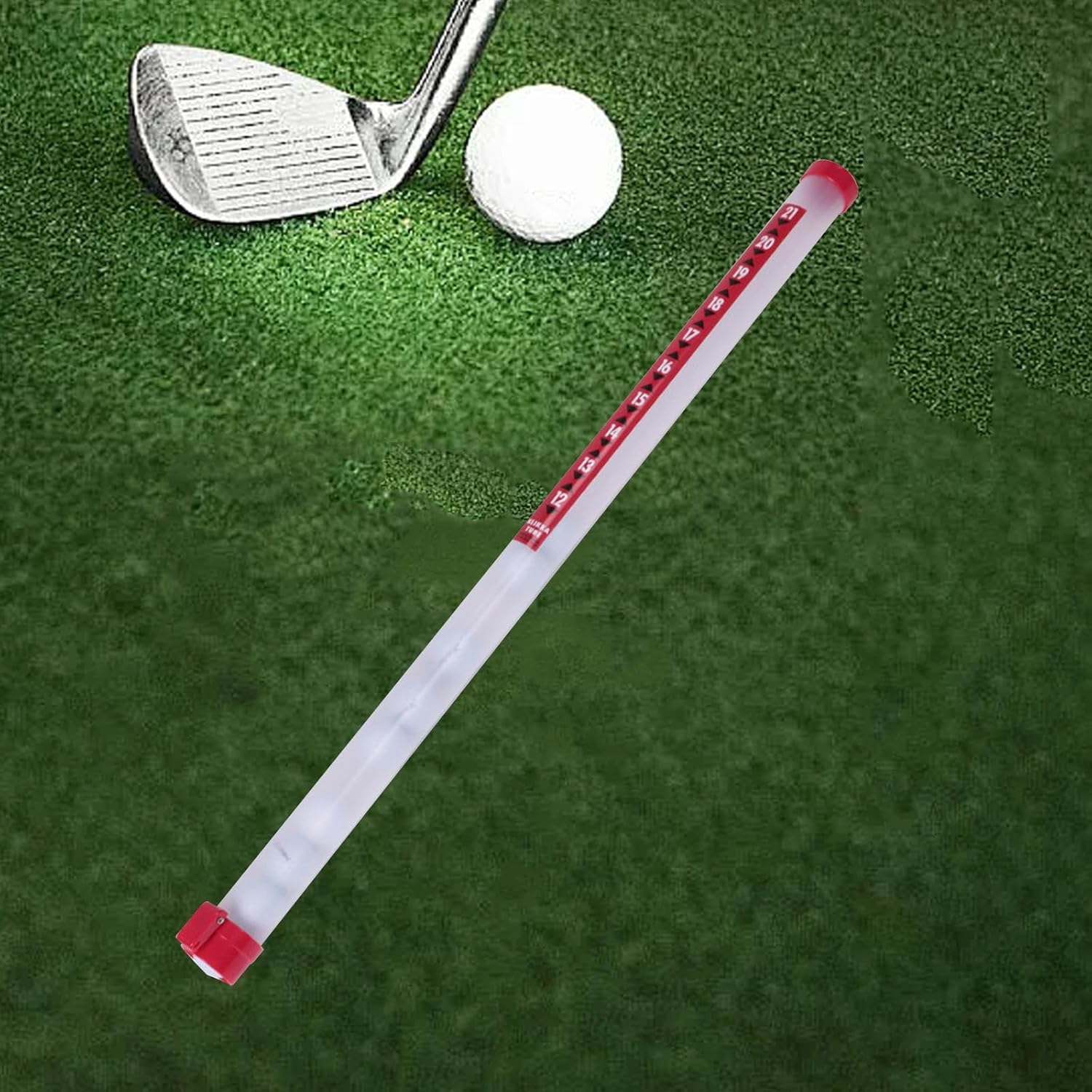 Golf Ball Retriever Golf Ball Pick Up Tool Ball Shagger Transparent Golf Ball Picker Golf Ball Collector for Outdoor Training