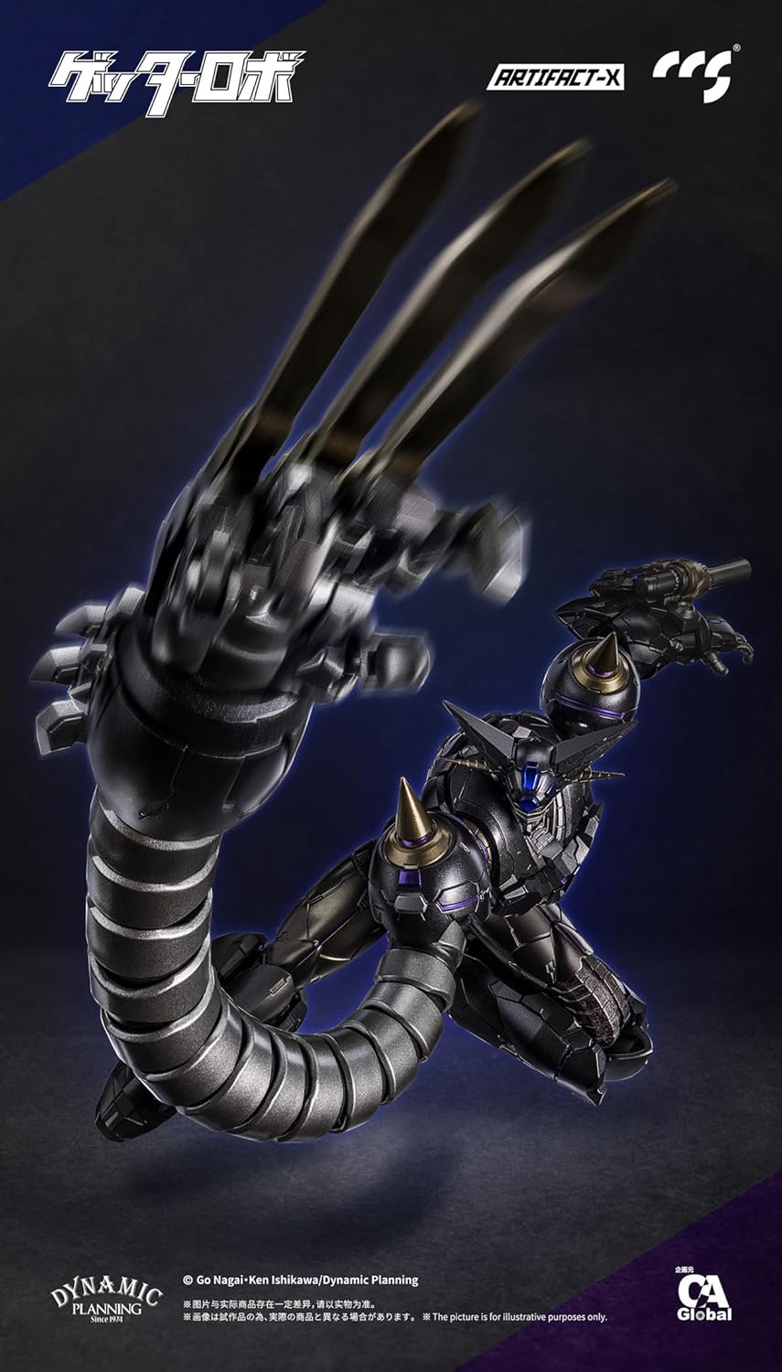 C&A Global Ltd. x CCSTOYS ARTIFACT X Series Black Getter PVC ABS POM PVC Alloy Magnet Painted Action Figure