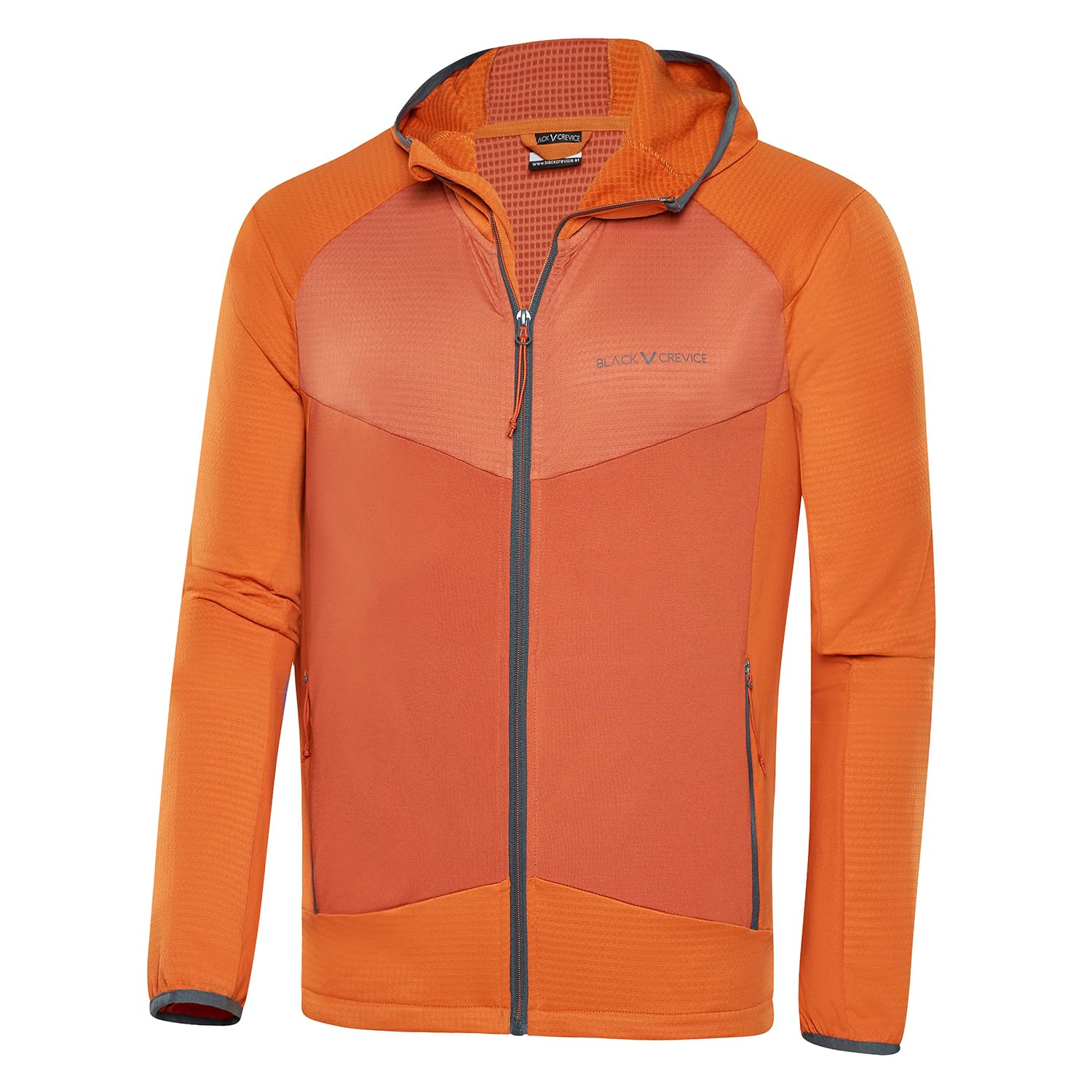 Polaire gaufrée Black Crevice veste intermédiaire chaude - 4