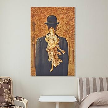 Amazon.co.jp: ルネ マグリットポスター 絵画風景画「レディ