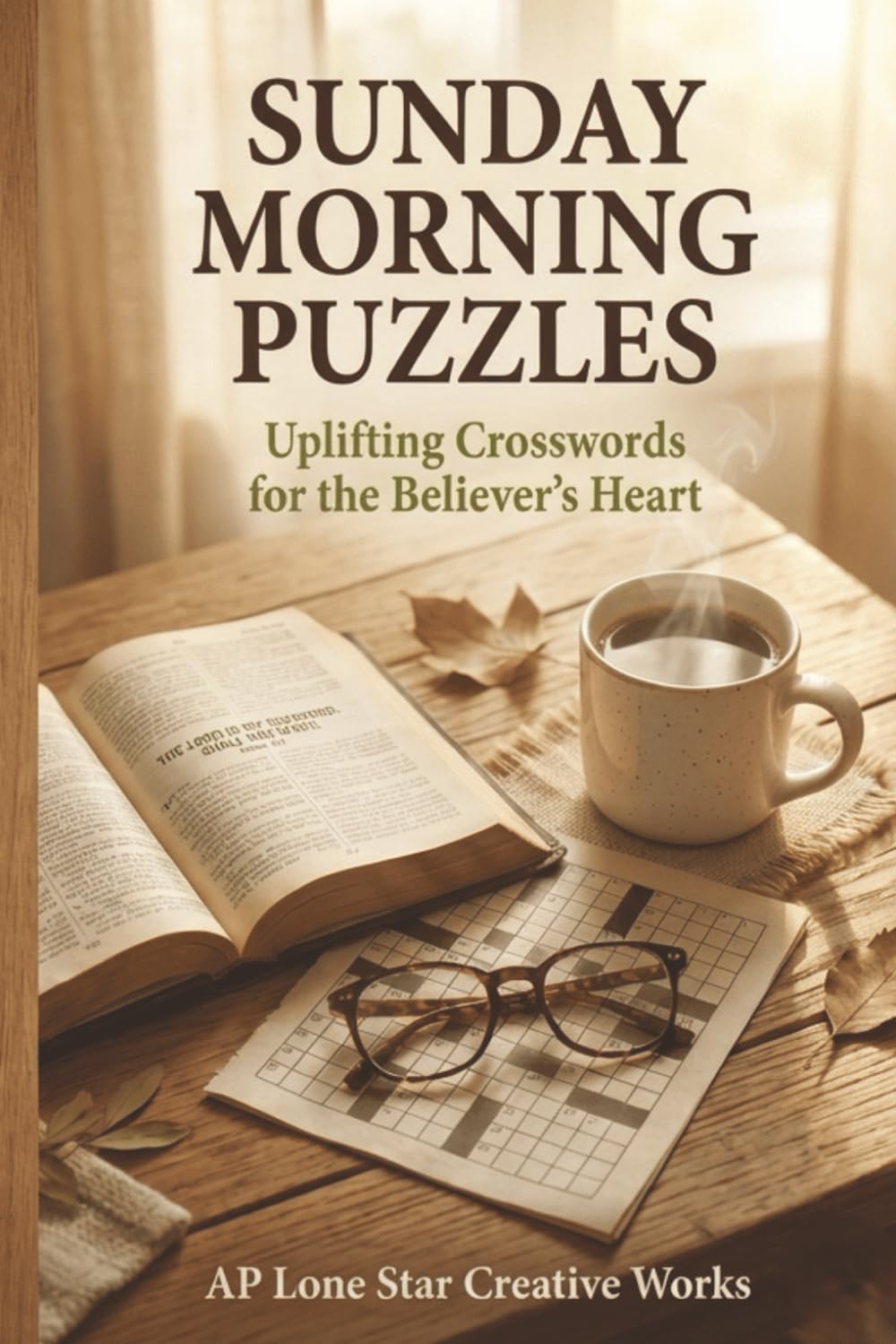 Sunday Morning Puzzles: Uplifting Crosswords for the Believer’s Heart - 50 Relaxing Bible Themed Puzzles