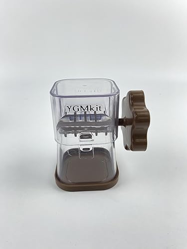 YGMkit - Mini picadora, herramienta manual de trituradora de alimentos, picadora manual compacta para verduras, frutas y nueces
